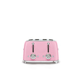 Smeg 50's Style Retro TSF03 4 Slice Toaster - Pink
