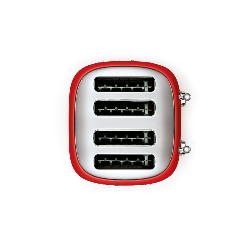 Smeg 50's Style Retro TSF03 4 Slice Toaster - Red