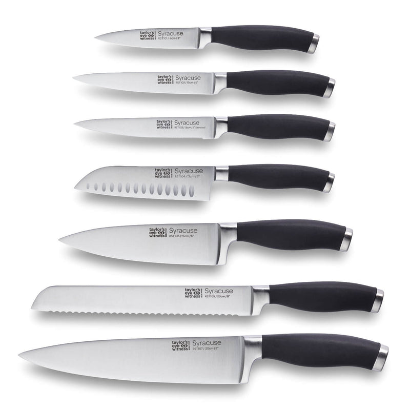 Taylor's Eye Witness Syracuse 13cm All Purpose Knife - Black