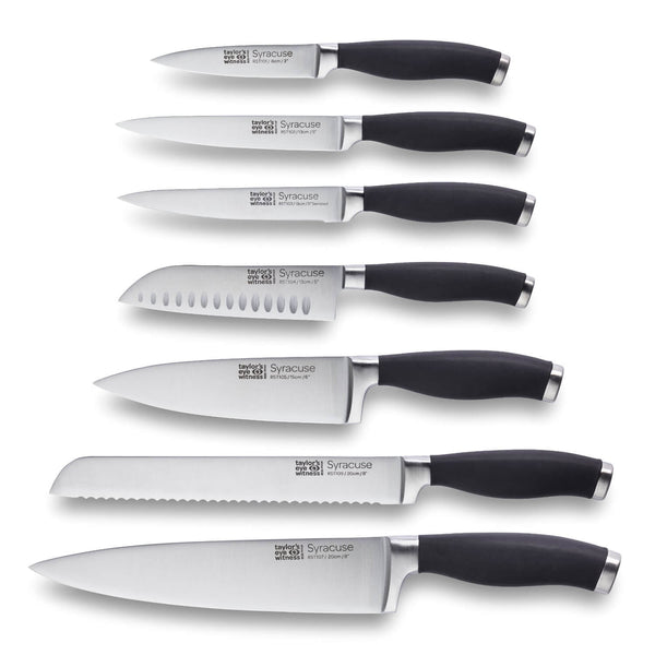 Taylor's Eye Witness Syracuse 13cm Santoku Knife - Black