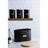 Typhoon Living 3 Piece Canister Set - Otto Black