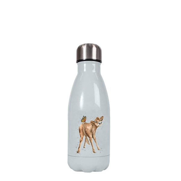Wrendale Designs by Hannah Dale 260ml Water Bottle - Daisy Cow