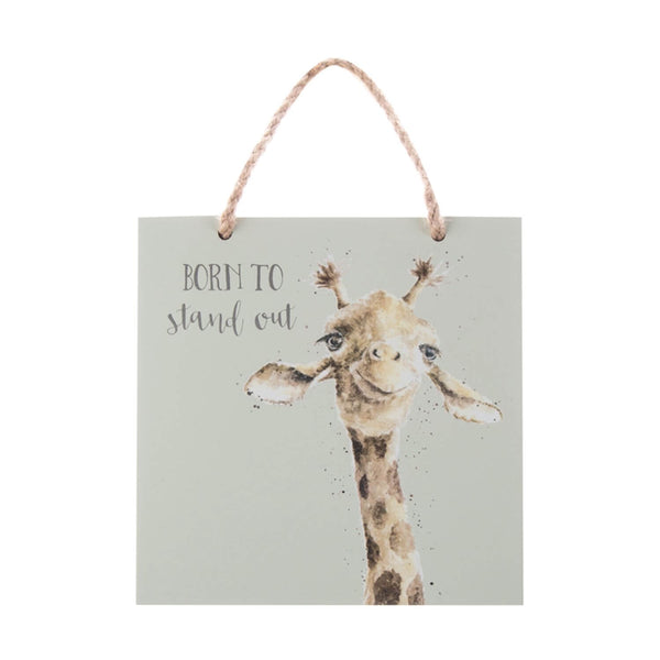 Wrendale Designs Wooden Plaque - Born To Stand Out