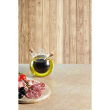 World of Flavours 2-in-1 Round Oil & Vinegar Bottle