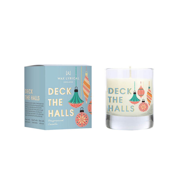 Wax Lyrical Deck The Halls Glass Scented Candle - Small