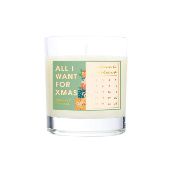 Wax Lyrical All I Want For Xmas Glass Scented Candle - Medium