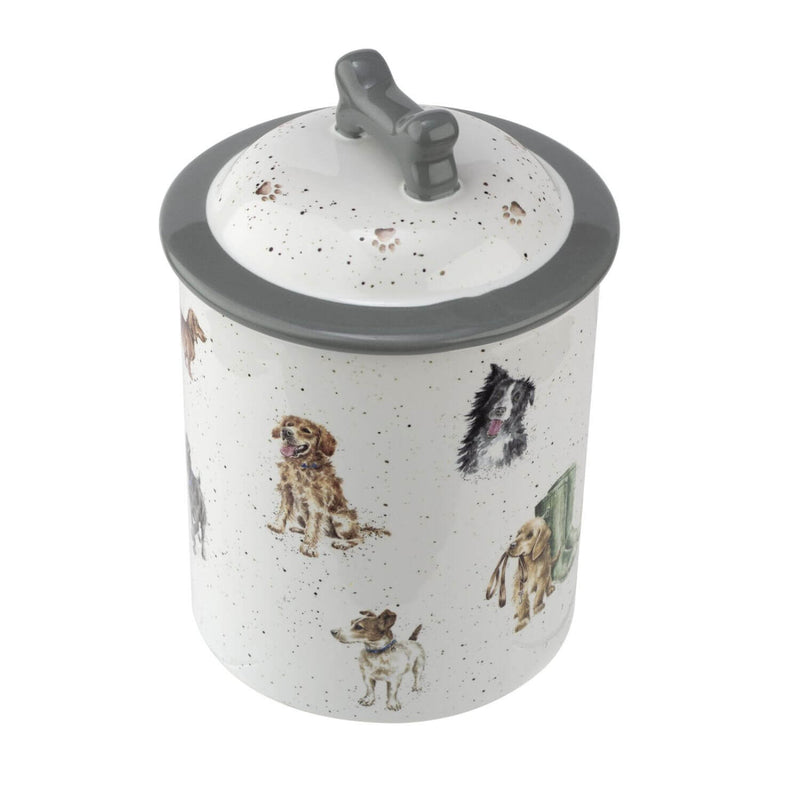 Royal Worcester Wrendale Dog Treat Jars