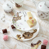 Wrendale Designs by Hannah Dale 2 Tier Porcelain Cake Stand