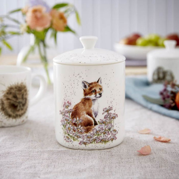 Wrendale Designs by Hannah Dale Bone China Medium Lidded Storage Jar - Make My Daisy