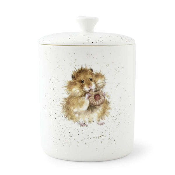 Wrendale Designs by Hannah Dale Bone China Biscuit Barrel - The Diet Starts Tomorrow