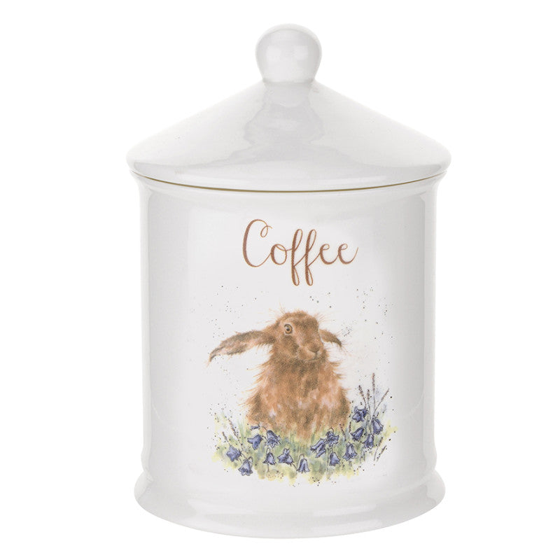 Royal Worcester Wrendale Coffee Canister - Hare