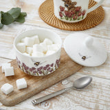 Wrendale Designs by Hannah Dale Fine China Covered Sugar Pot - Flight of the Bumblebee