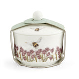 Wrendale Designs by Hannah Dale Fine China Covered Sugar Pot - Flight of the Bumblebee
