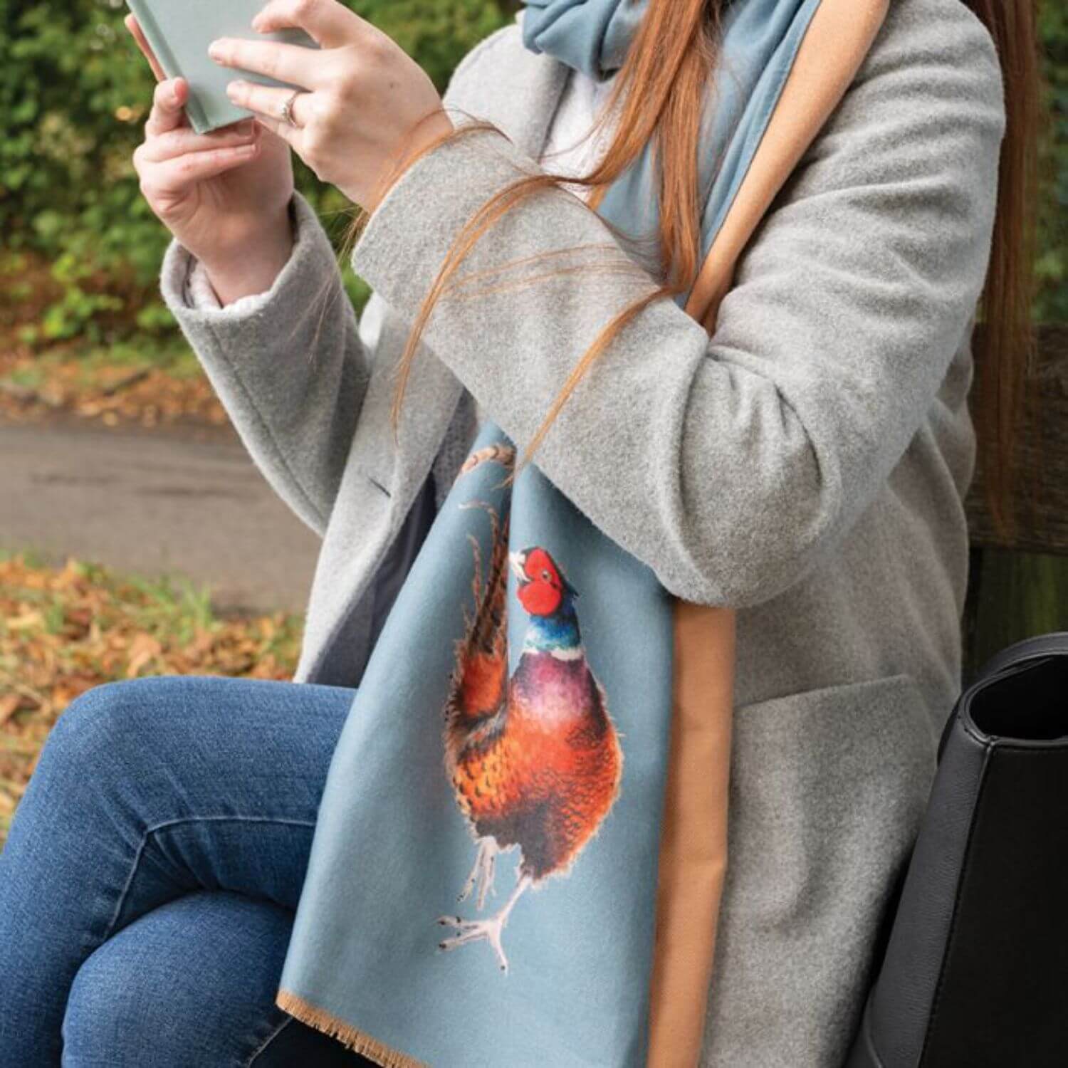 Wrendale 'Hopeful' Winter Scarf