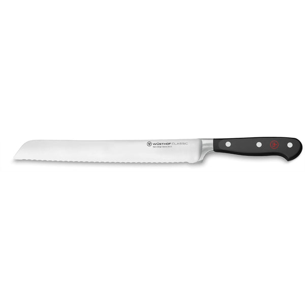 Wusthof Classic 23cm Bread Knife - Black