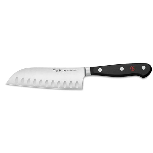 Wusthof Classic 14cm Santoku Knife - Black