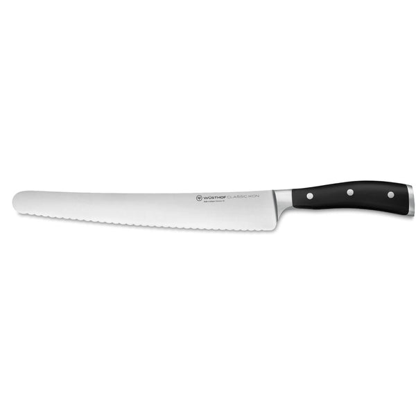 Wusthof Classic Ikon 26cm Super Slicer - Black