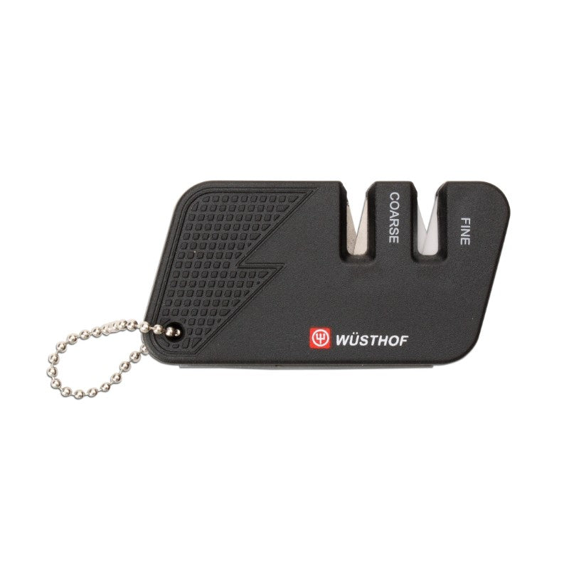 Wusthof Pocket Knife Sharpener - Black/Red