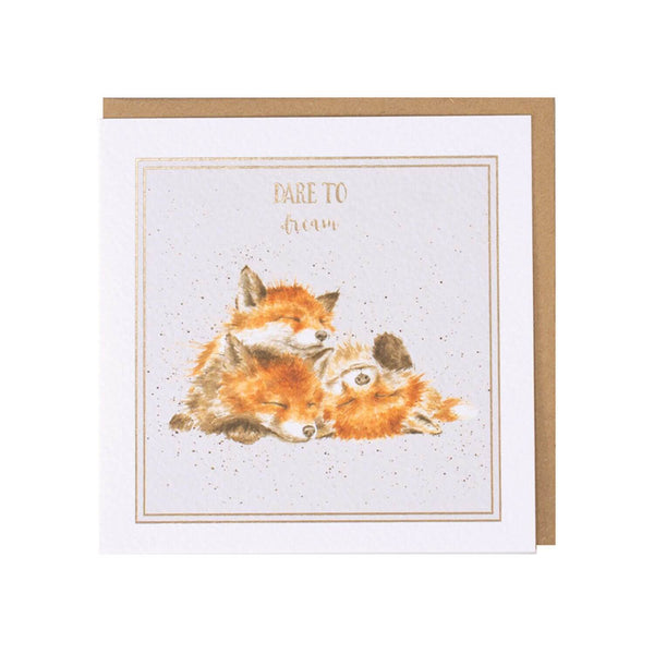 Wrendale Designs by Hannah Dale Card - Dare To Dream