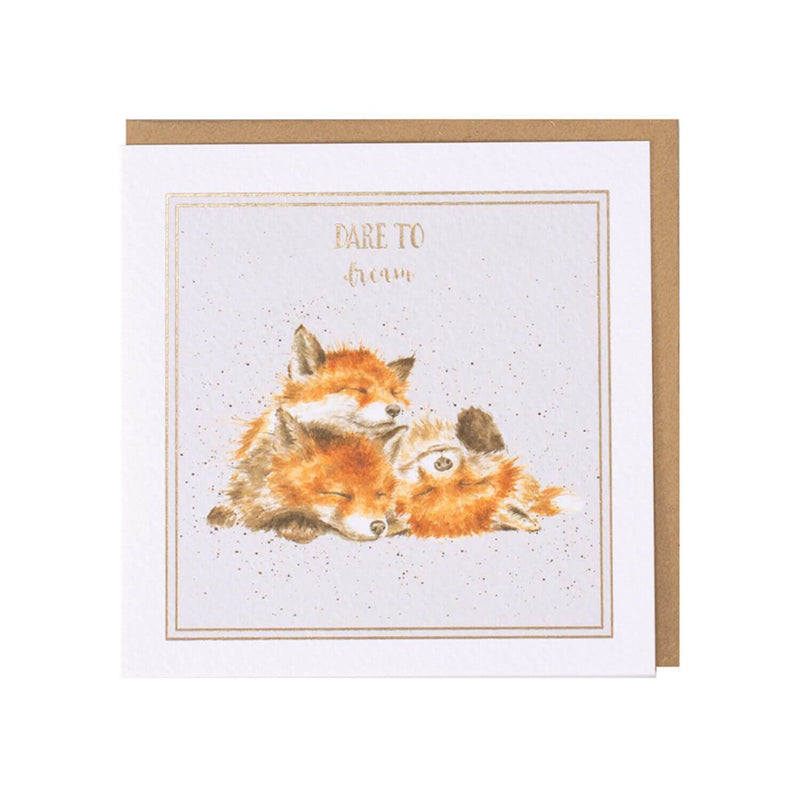 Wrendale Designs by Hannah Dale Card - Dare To Dream