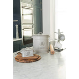 Pride of Place Vintage Salt Jar - White - Potters Cookshop