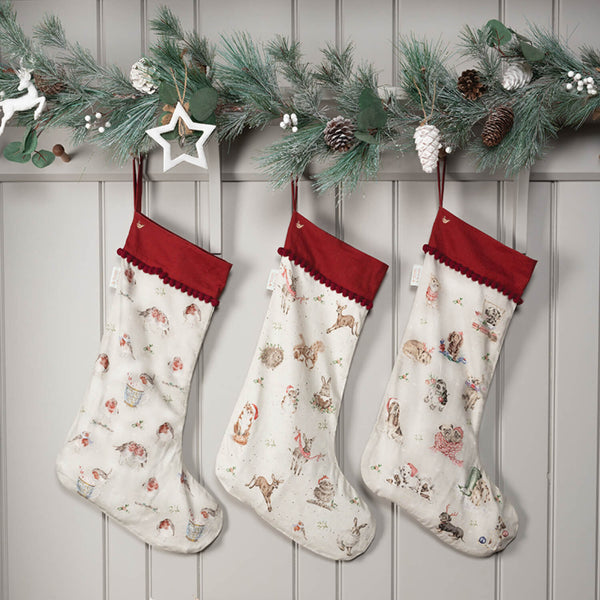 Wrendale Designs by Hannah Dale Christmas Stocking - Winter Wonderland