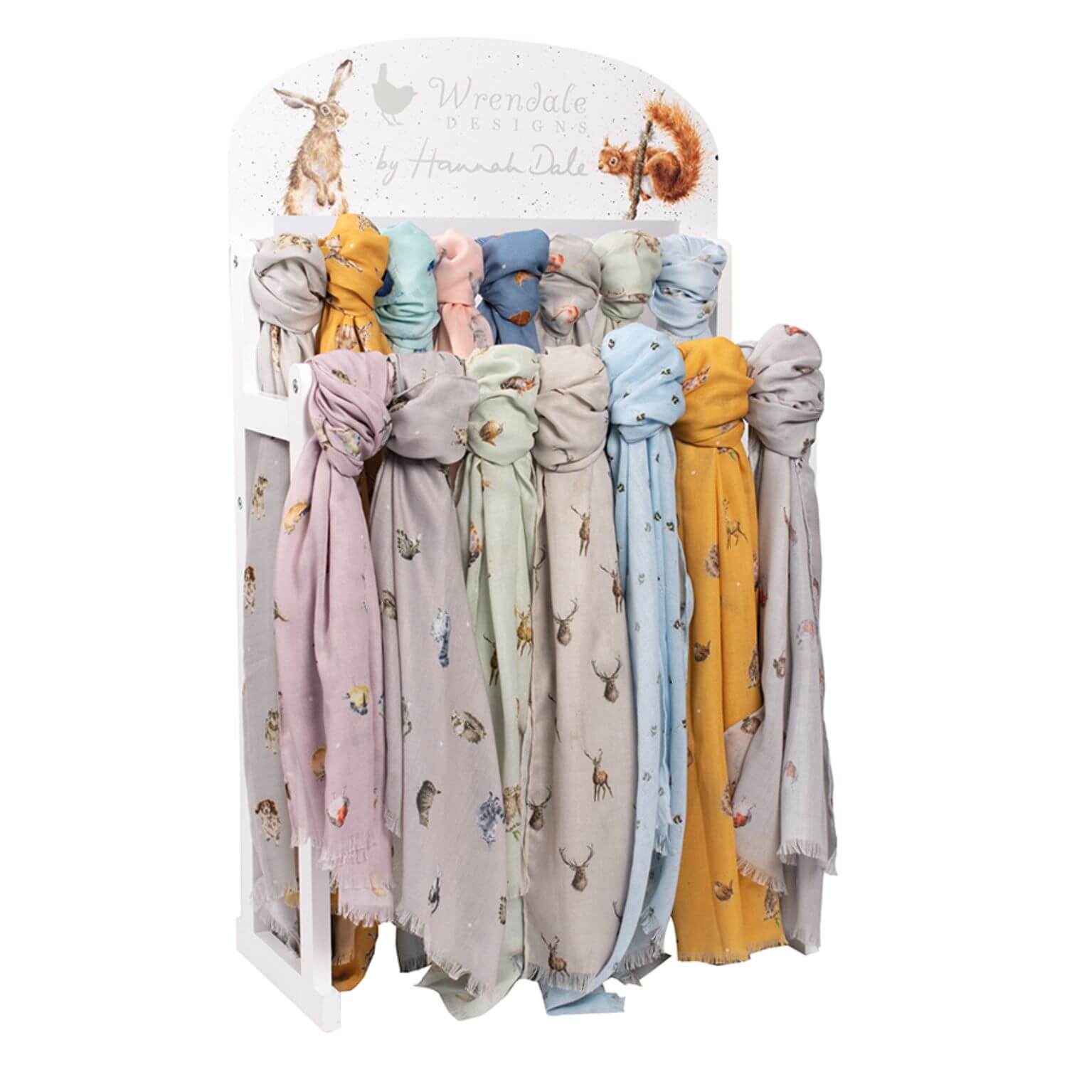 Hannah Dale's Wrendale Hedgehog Scarf Buy Wrendale