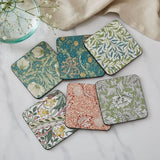 Morris & Co Set of 6 Coasters - Assorted - Potters Cookshop