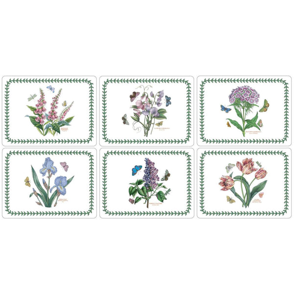 Portmeirion Botanic Garden Placemats - Set of 6 - Potters Cookshop