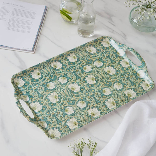 Morris & Co Pimpernel Large Tray with Handles - Potters Cookshop