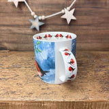 Alex Clark Christmas Mug - Robins & Mistletoe