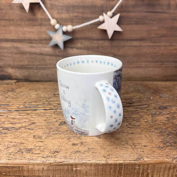 Alex Clark Christmas Mug - Snow Is Falling