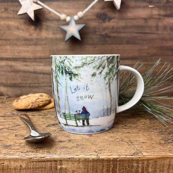 Alex Clark Christmas Mug - Winter Walks