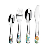 Arthur Price Cherish 4 Piece Childrens Cutlery Set - Jungle - Potters Cookshop