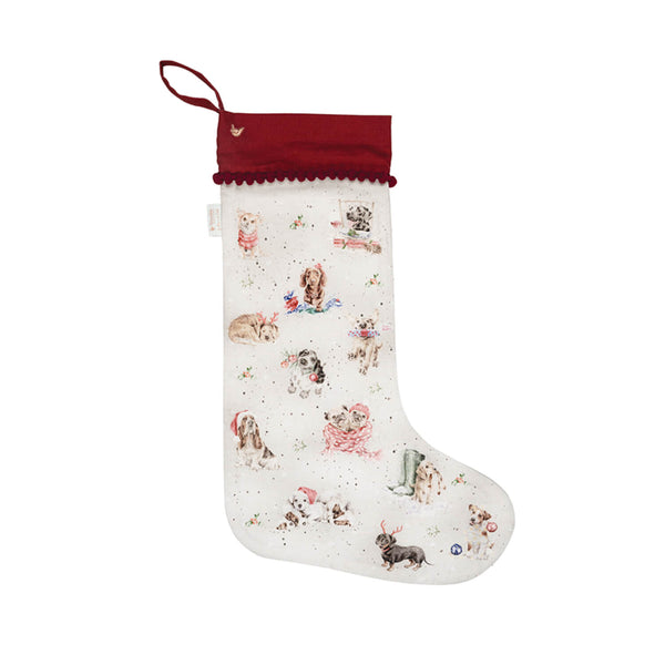 Wrendale Designs by Hannah Dale Christmas Stocking - A Pawsome Christmas