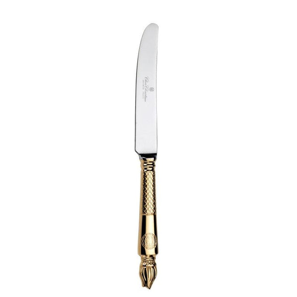 ZEFG0610 Arthur Price Clive Christian Empire Flame All Gold Table Knife