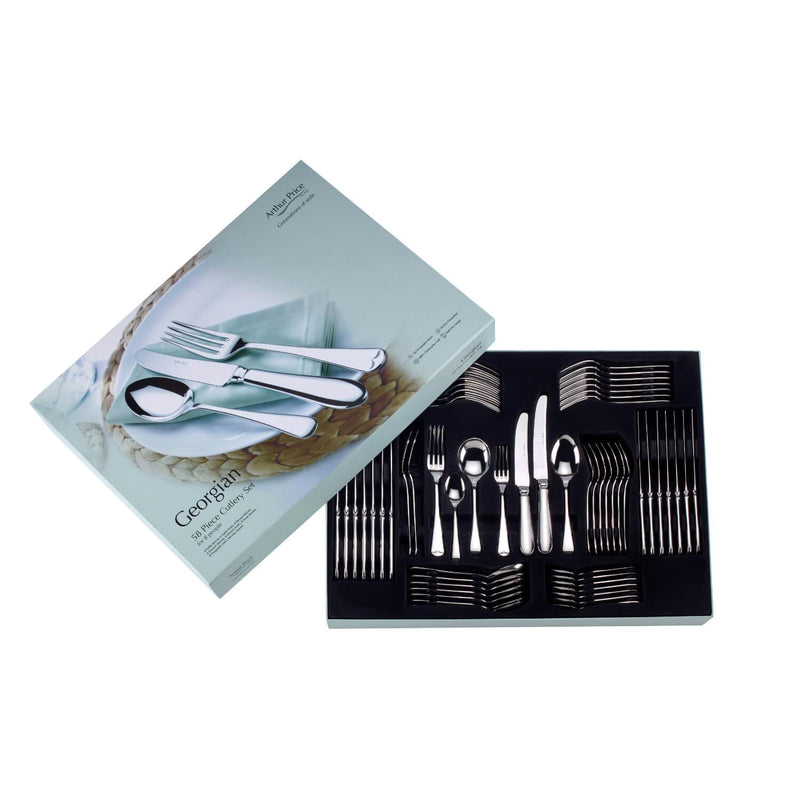 Arthur Price Georgian Cutlery Set - 58 Piece - Potters Cookshop