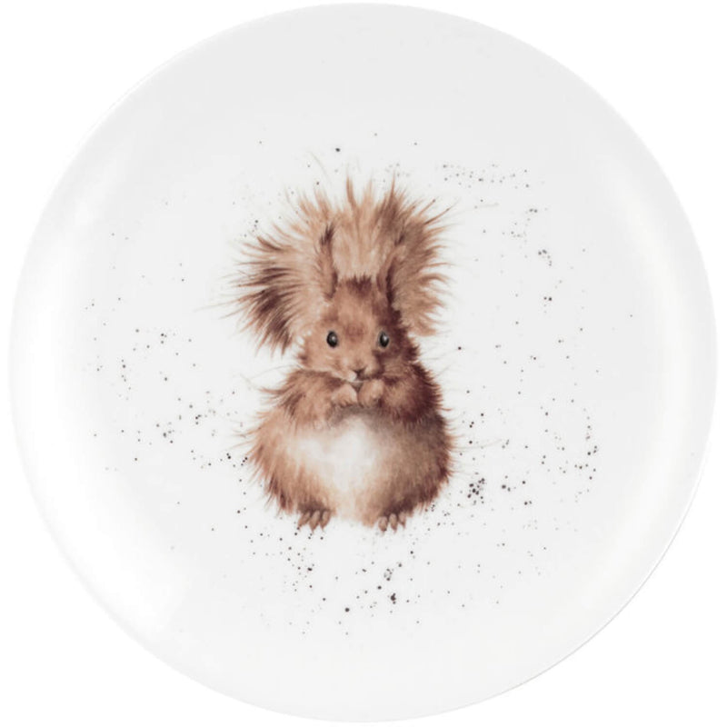 Royal Worcester Wrendale China Coupe Side Plate - Squirrel