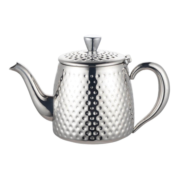 Grunwerg Sandringham 6 Cup Tea Pot - Silver - Potters Cookshop