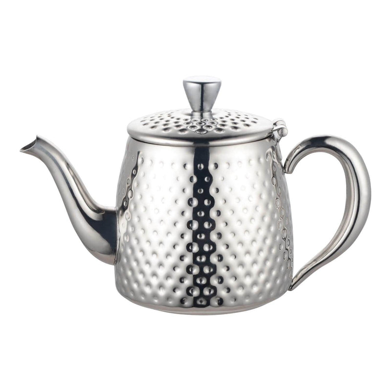 Grunwerg Sandringham 2 Cup Tea Pot - Silver - Potters Cookshop