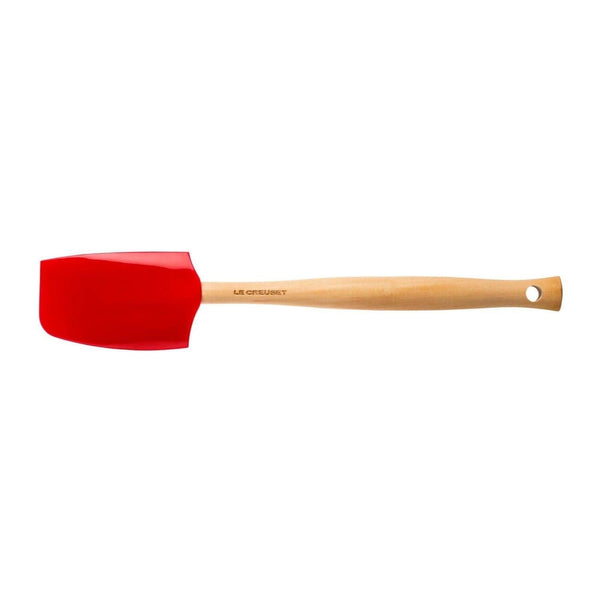 Le Creuset Craft Medium Silicone Spatula - Cerise - Potters Cookshop