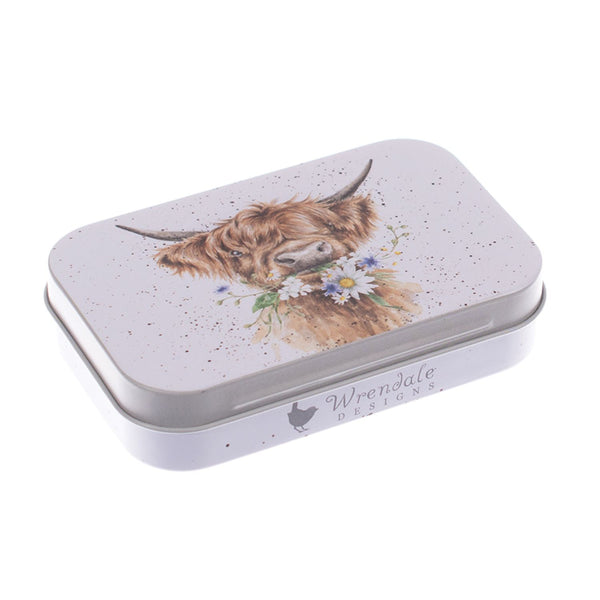 Wrendale Designs by Hannah Dale Mini Tin - Daisy Coo Cow