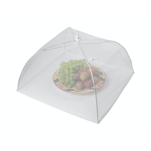 KitchenCraft White Umbrella Food Cover - 30cm - Potters Cookshop