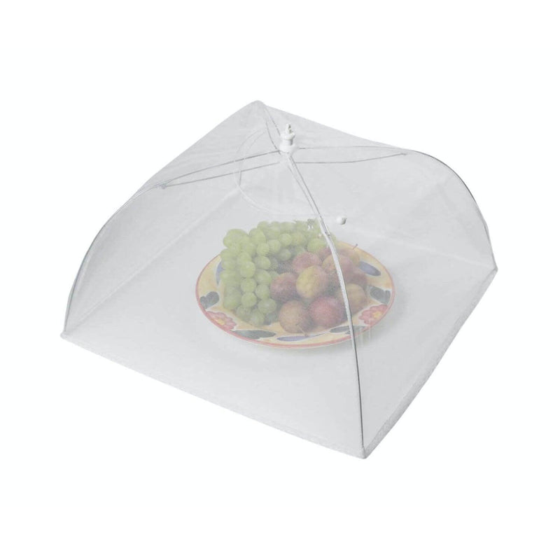 KitchenCraft White Umbrella Food Cover - 30cm - Potters Cookshop