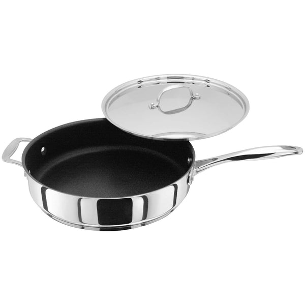 Stellar 7000 Non-Stick Saute Pan With Lid - 28cm