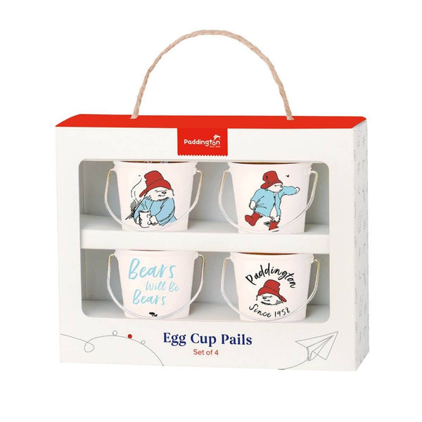 Paddington Bear 4 Piece Egg Pail Set - Cream - Potters Cookshop