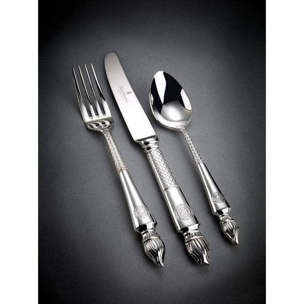 Arthur Price Clive Christian Empire Flame All Silver Dessert Fork Lifestyle