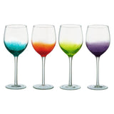 Anton Studios Designs Fizz 4 Piece Wine Glass Set - Potters Cookshop