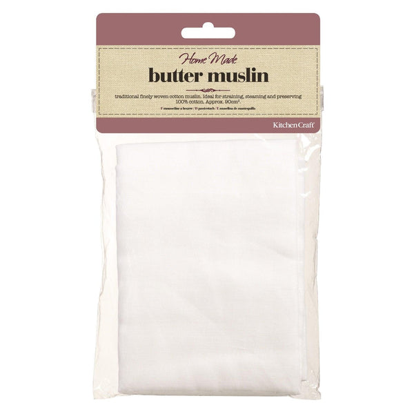 Home Made Butter Cotton Muslin - Potters Cookshop