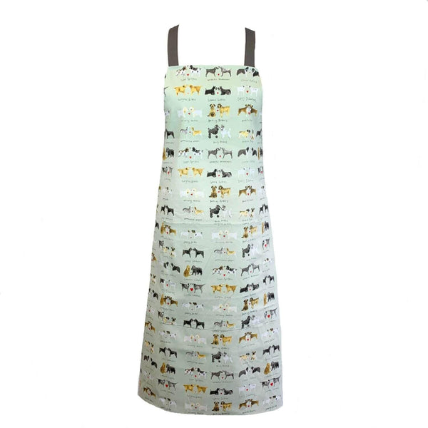 Alex Clark Cotton Apron - Delightful Dogs - Potters Cookshop